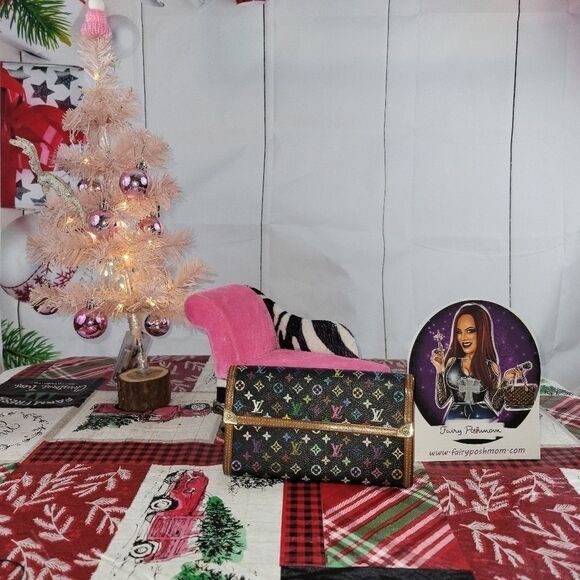 Louis Vuitton Murakami Multicolore Monogram International Wallet Authentic - Picture 1 of 13